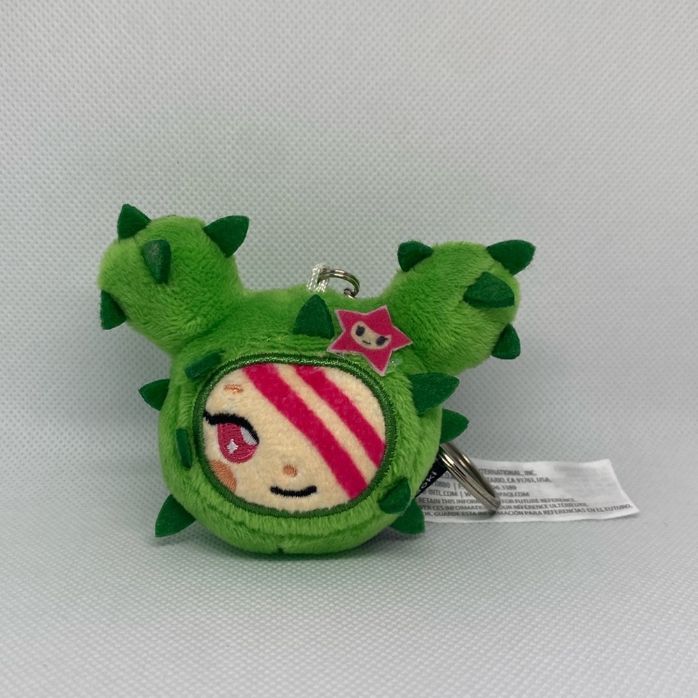 Tokidoki sandy cactus friends plush keychain